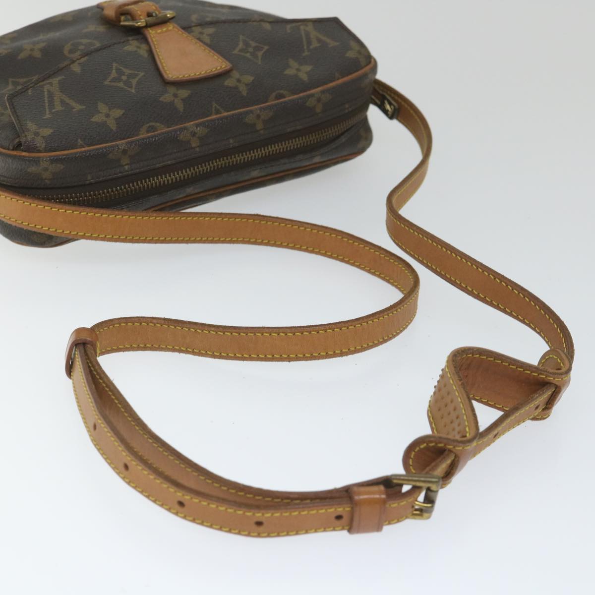 LOUIS VUITTON Monogram Jeune Fille PM Shoulder Bag M51227 LV Auth 57625