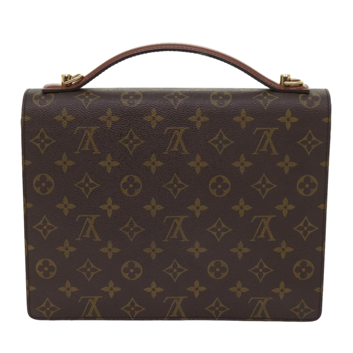 LOUIS VUITTON Monogram Monceau 28 Hand Bag 2way M51185 LV Auth 57651 - 0