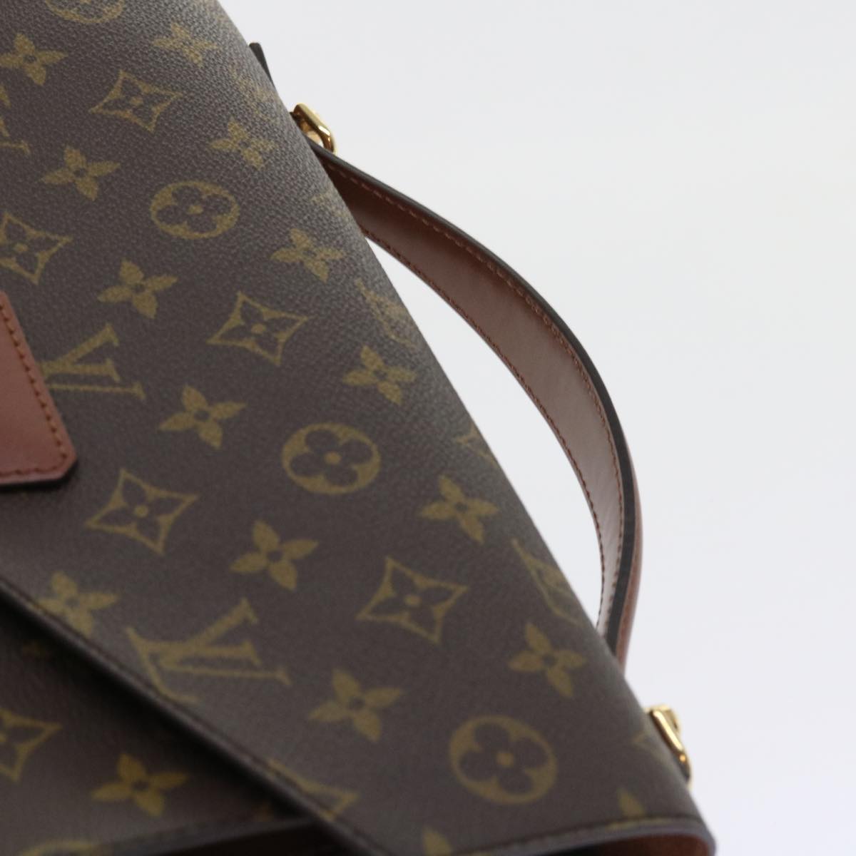 LOUIS VUITTON Monogram Monceau 28 Hand Bag 2way M51185 LV Auth 57651