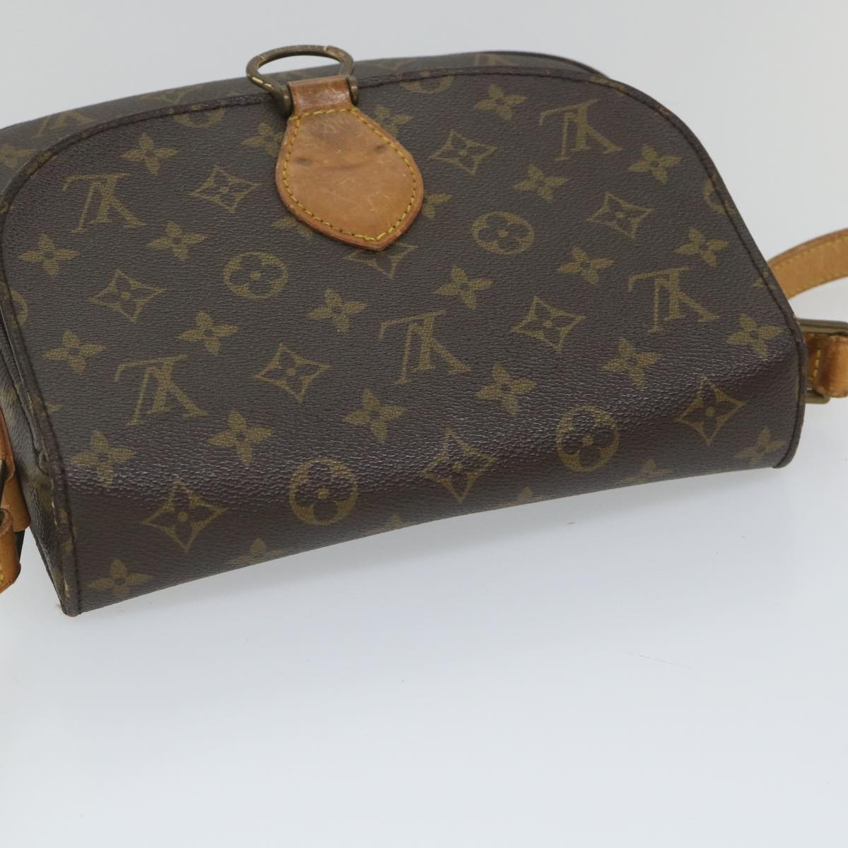 LOUIS VUITTON Monogram Saint Cloud GM Shoulder Bag M51242 LV Auth 57657