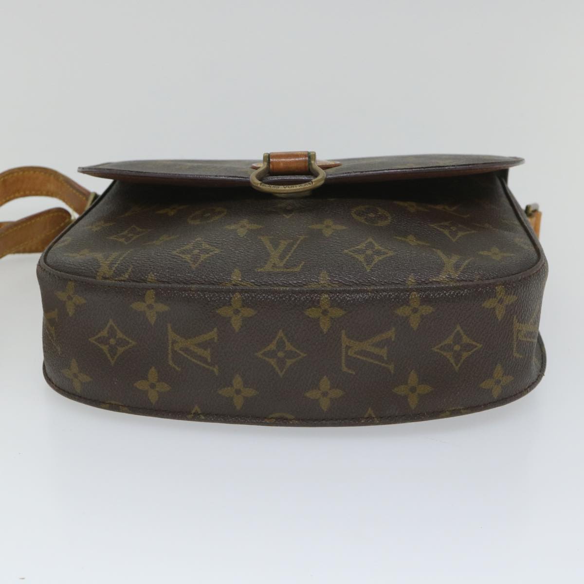 LOUIS VUITTON Monogram Saint Cloud GM Shoulder Bag M51242 LV Auth 57658