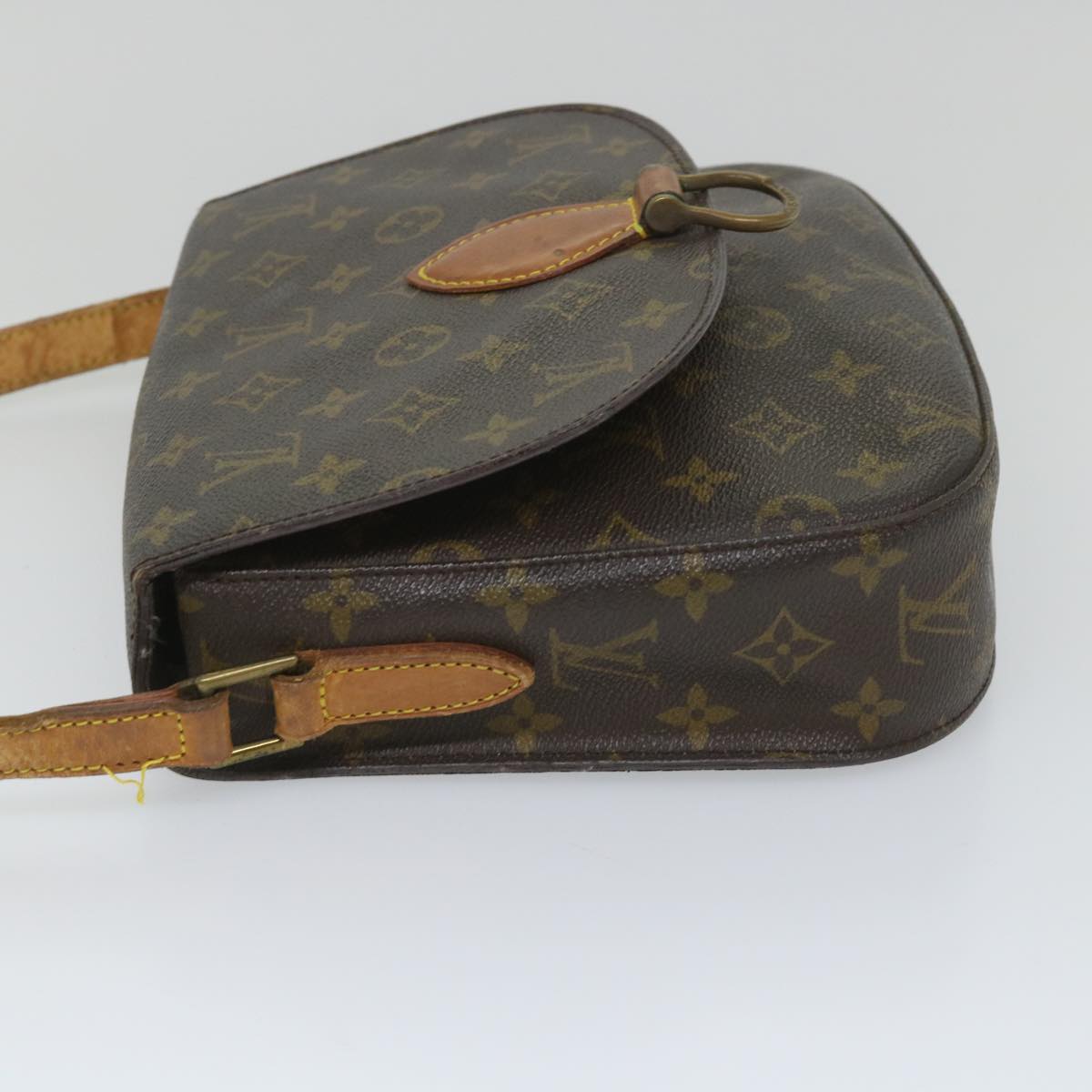 LOUIS VUITTON Monogram Saint Cloud GM Shoulder Bag M51242 LV Auth 57658