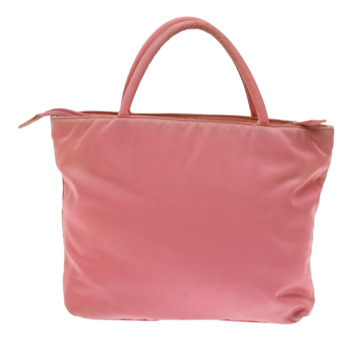 PRADA Hand Bag Nylon Pink Auth 57671 - 0