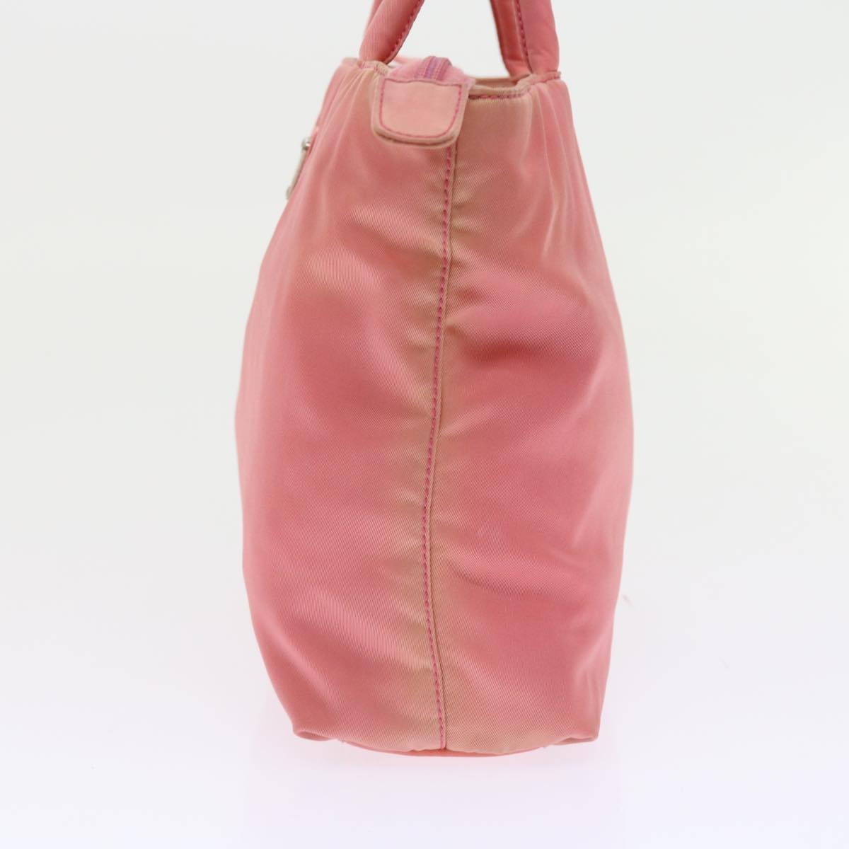 PRADA Hand Bag Nylon Pink Auth 57671