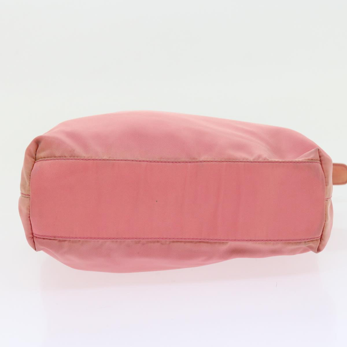 PRADA Hand Bag Nylon Pink Auth 57671