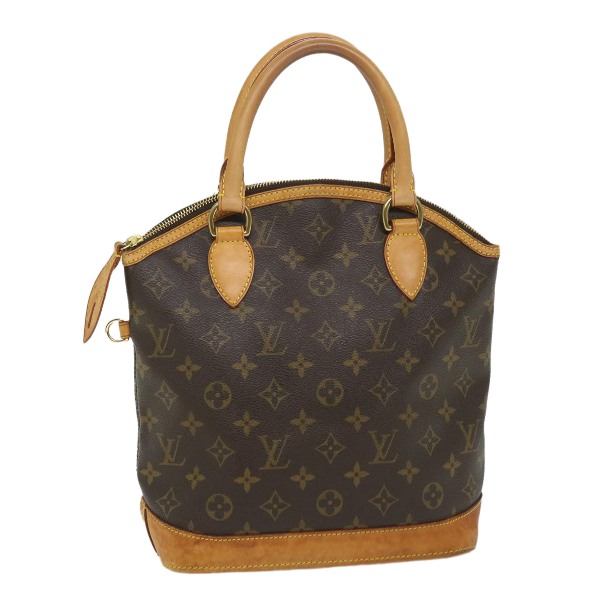 LOUIS VUITTON Monogram Lockit Hand Bag M40102 LV Auth 57677