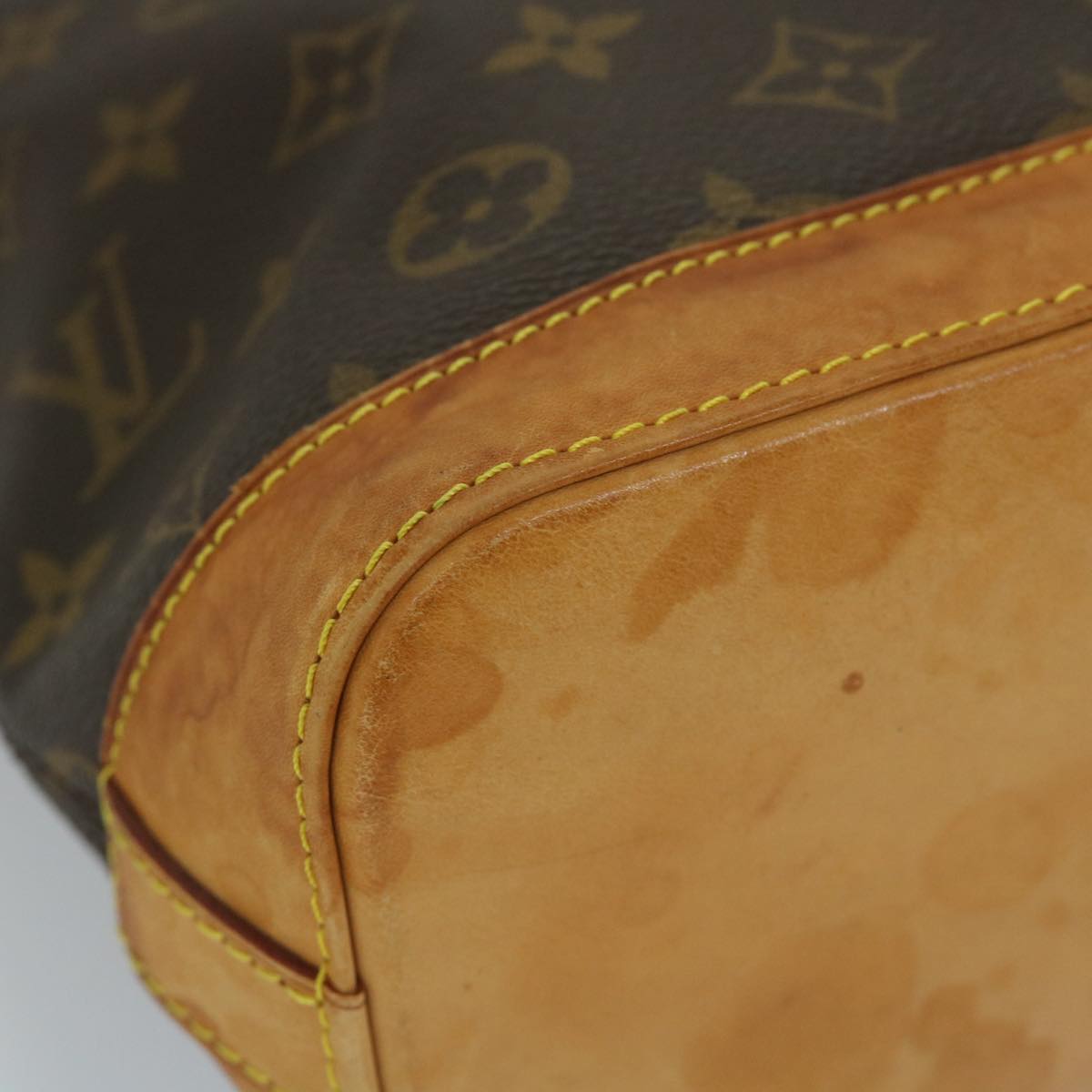 LOUIS VUITTON Monogram Lockit Hand Bag M40102 LV Auth 57677