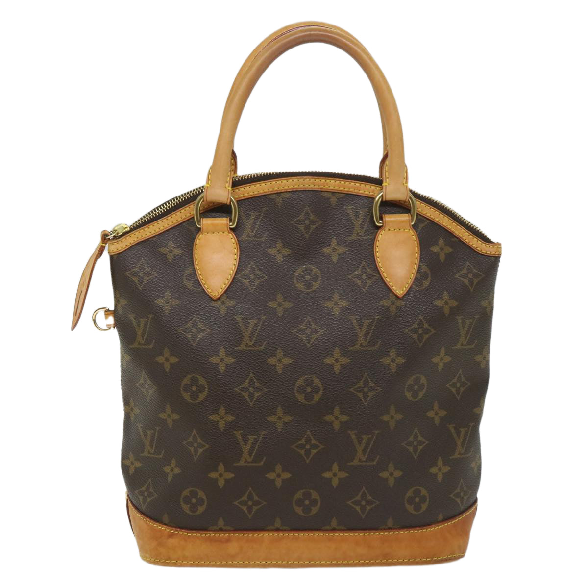 LOUIS VUITTON Monogram Lockit Hand Bag M40102 LV Auth 57677