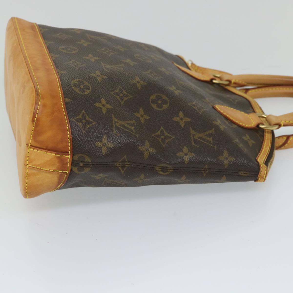 LOUIS VUITTON Monogram Lockit Hand Bag M40102 LV Auth 57677