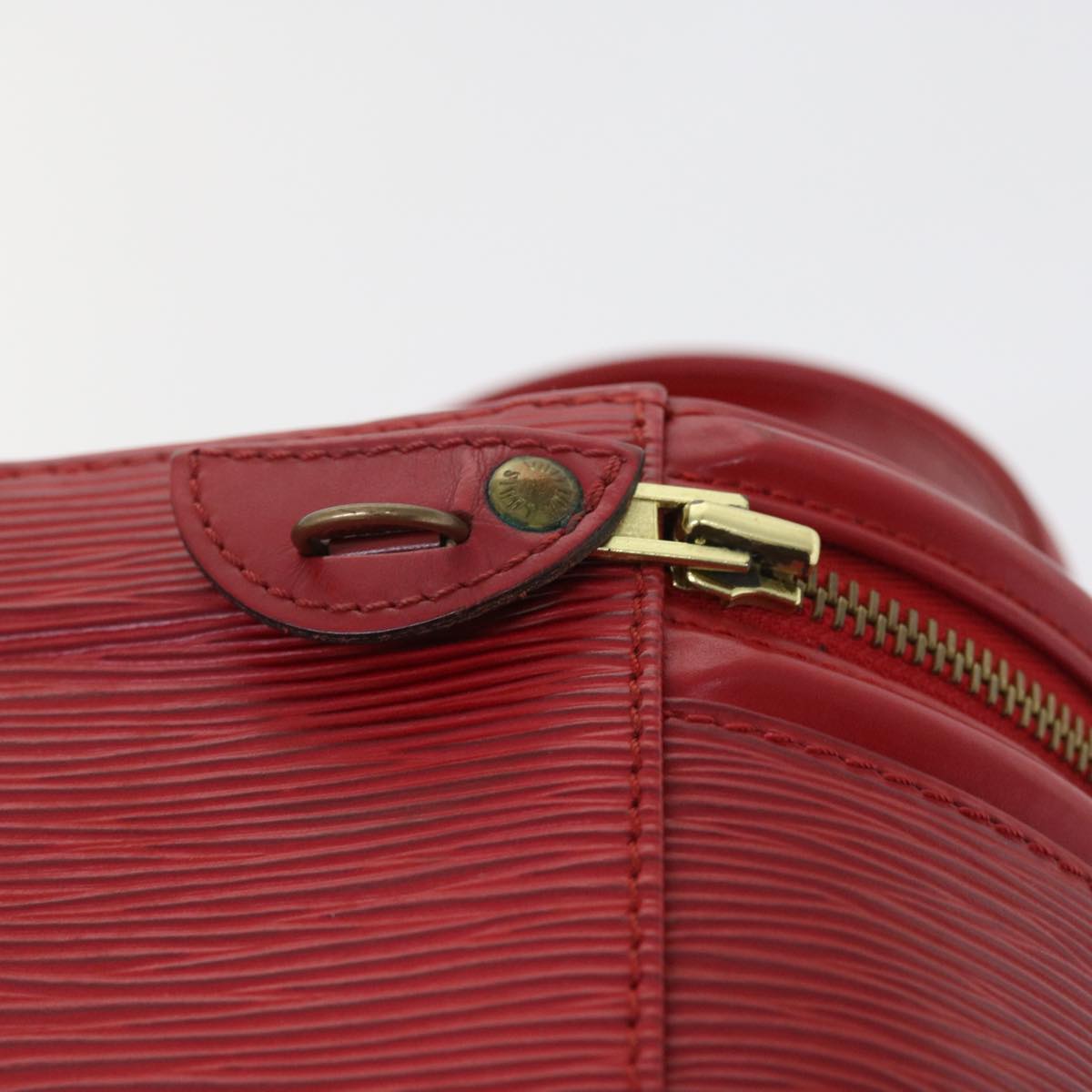 LOUIS VUITTON Epi Cannes Hand Bag Red M48037 LV Auth 57678