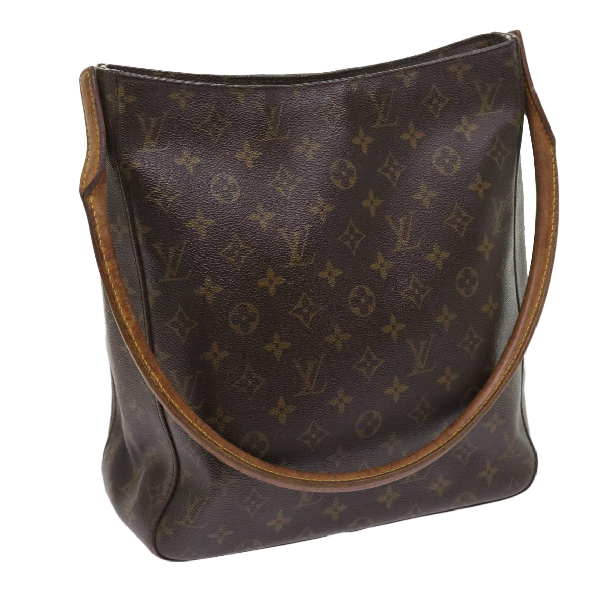 LOUIS VUITTON Monogram Looping GM Shoulder Bag M51145 LV Auth 57682