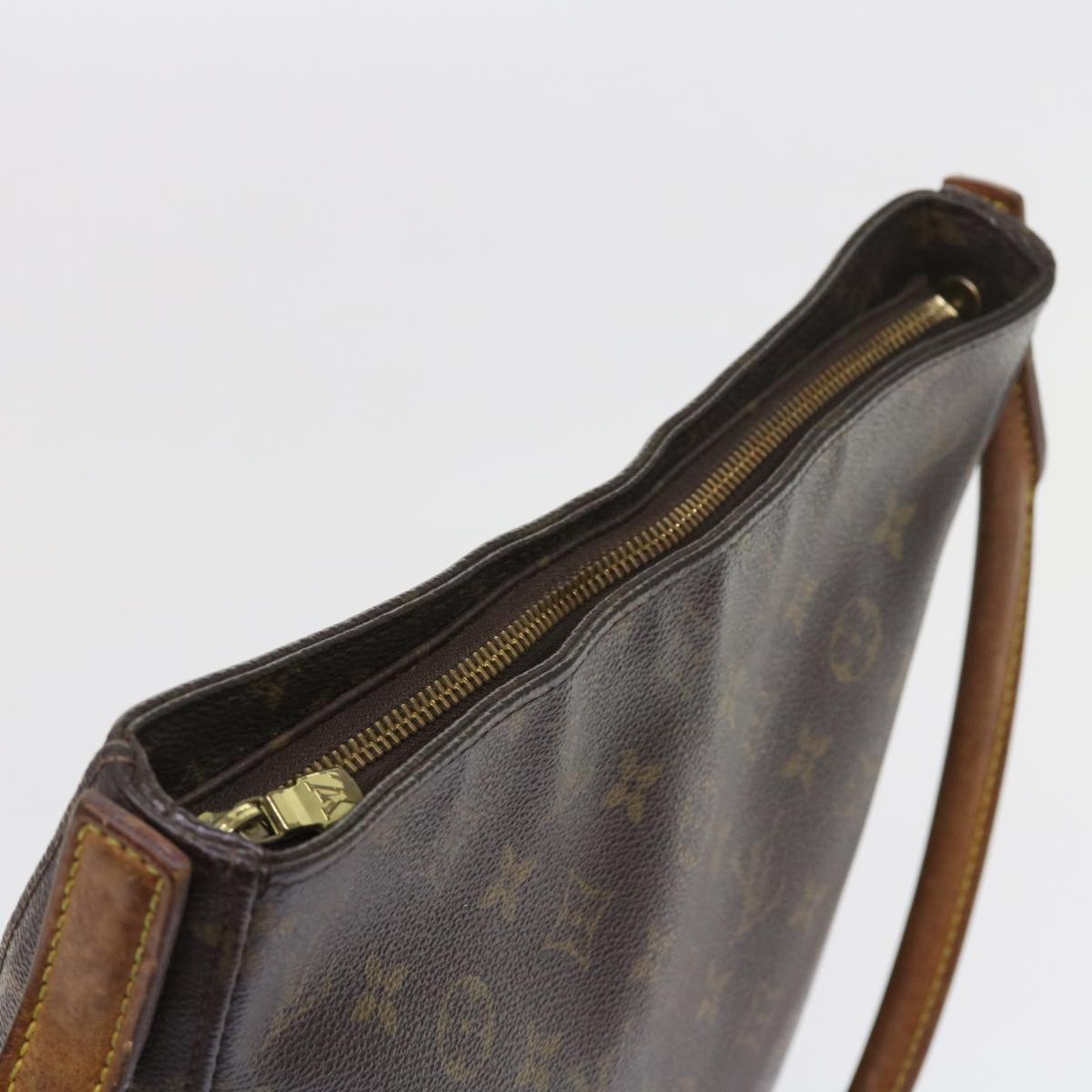 LOUIS VUITTON Monogram Looping GM Shoulder Bag M51145 LV Auth 57682