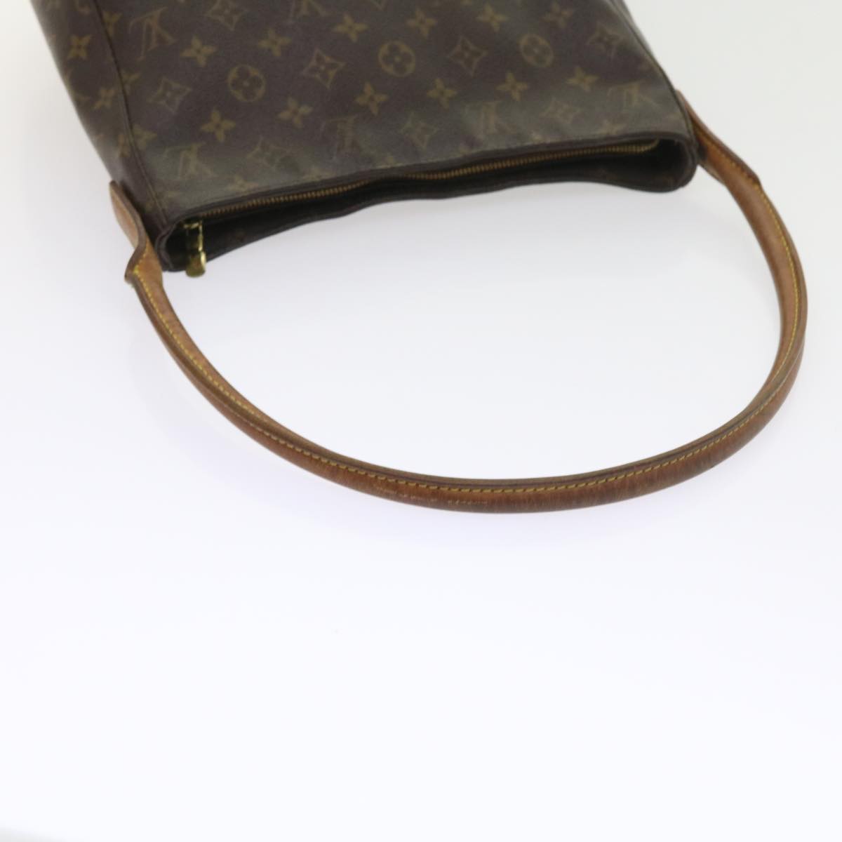 LOUIS VUITTON Monogram Looping GM Shoulder Bag M51145 LV Auth 57682