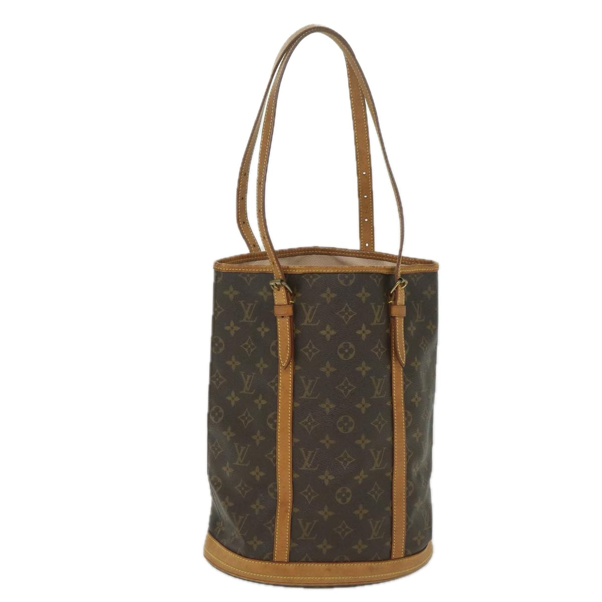 LOUIS VUITTON Monogram Bucket GM Shoulder Bag M42236 LV Auth 57696