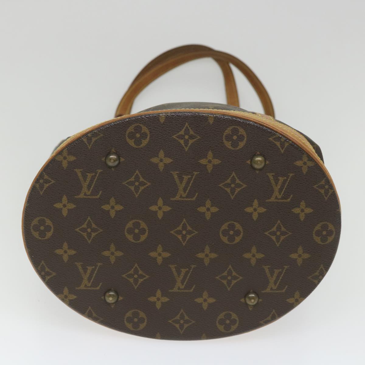 LOUIS VUITTON Monogram Bucket GM Shoulder Bag M42236 LV Auth 57696