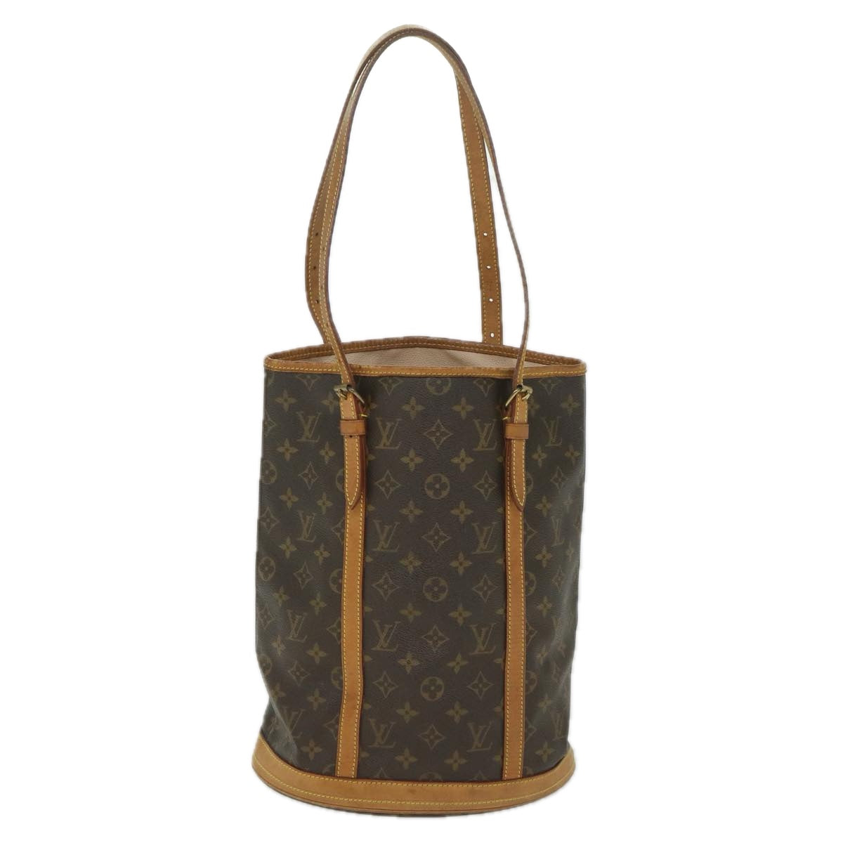 LOUIS VUITTON Monogram Bucket GM Shoulder Bag M42236 LV Auth 57696