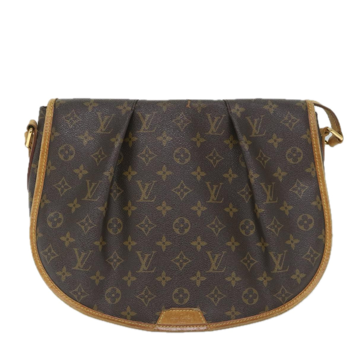 LOUIS VUITTON Monogram Menilmontant MM Shoulder Bag M40473 LV Auth 57698 - 0