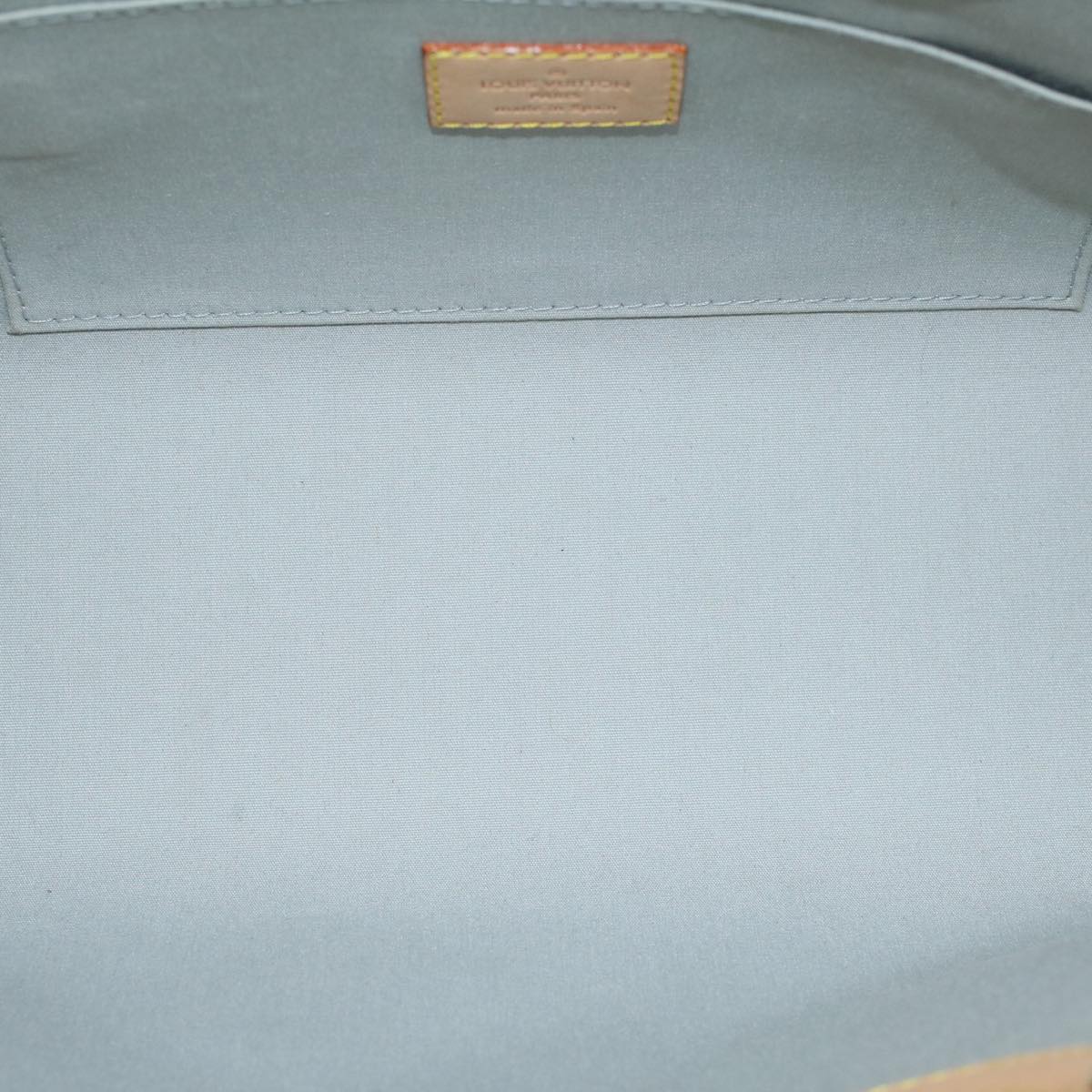 LOUIS VUITTON Monogram Vernis Roxbury Drive Hand Bag Perle M91374 LV Auth 57729