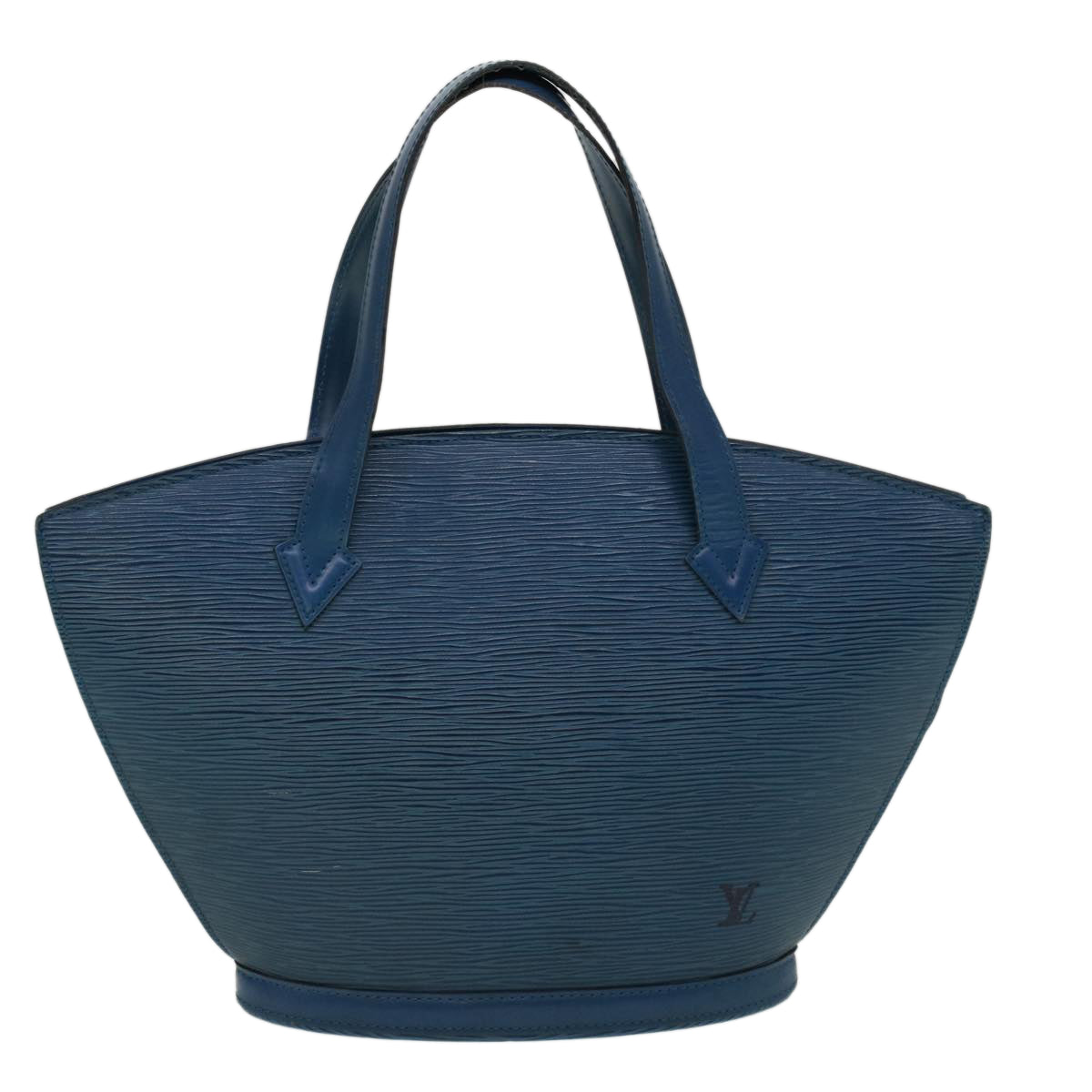 LOUIS VUITTON Epi Saint Jacques Hand Bag Blue M52265 LV Auth 57732 - 0