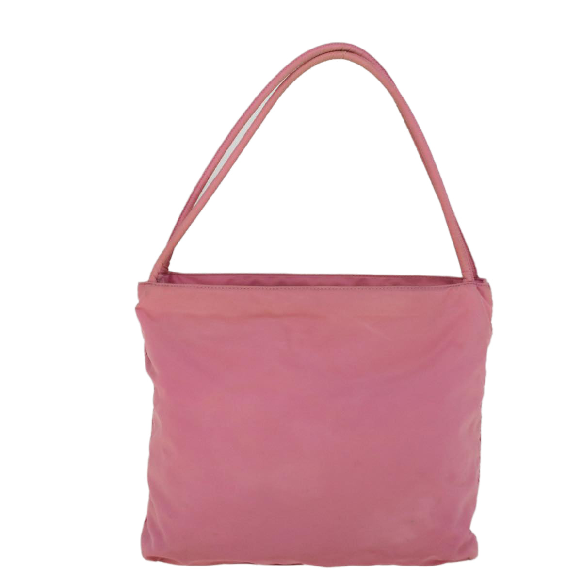 PRADA Hand Bag Nylon Pink Auth 57758