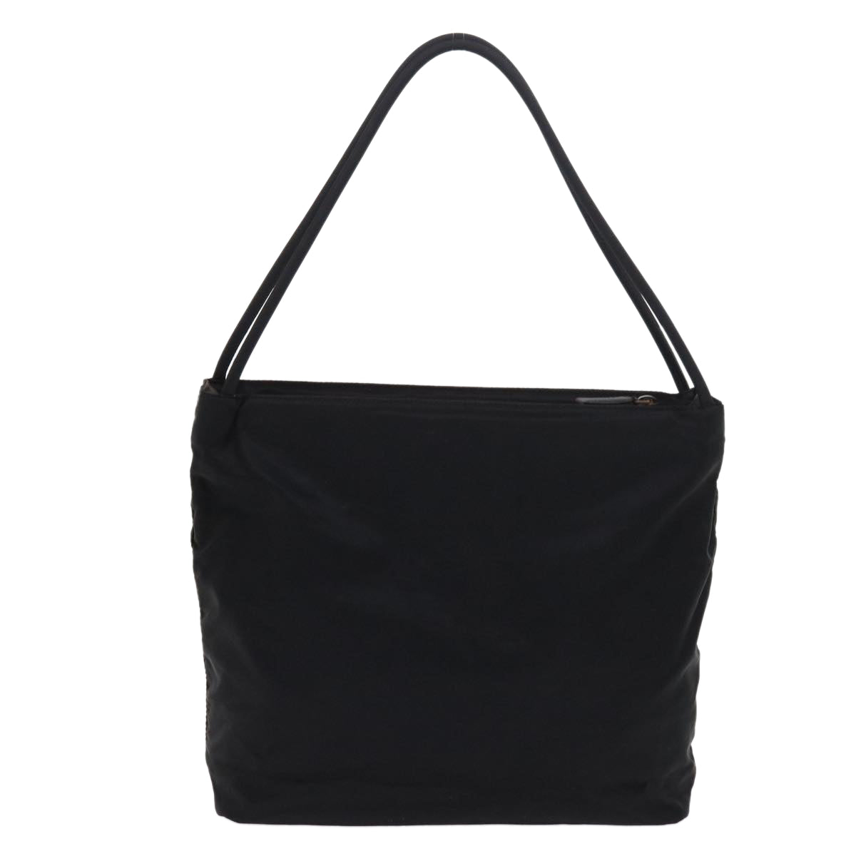 PRADA Tote Bag Nylon Black Auth 57763 - 0
