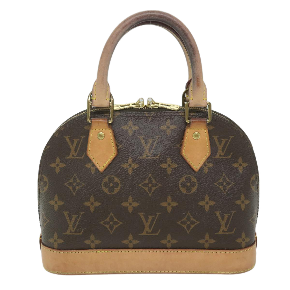 LOUIS VUITTON Monogram Alma BB Hand Bag 2way M53152 LV Auth 57844 - 0