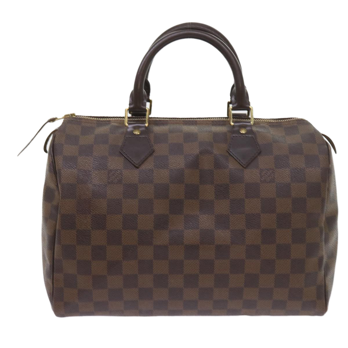 LOUIS VUITTON Damier Ebene Speedy 30 Hand Bag N41364 LV Auth 57846 - 0