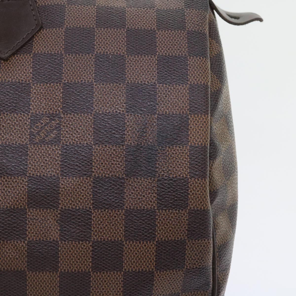 LOUIS VUITTON Damier Ebene Speedy 35 Hand Bag N41363 LV Auth 57847 - 0