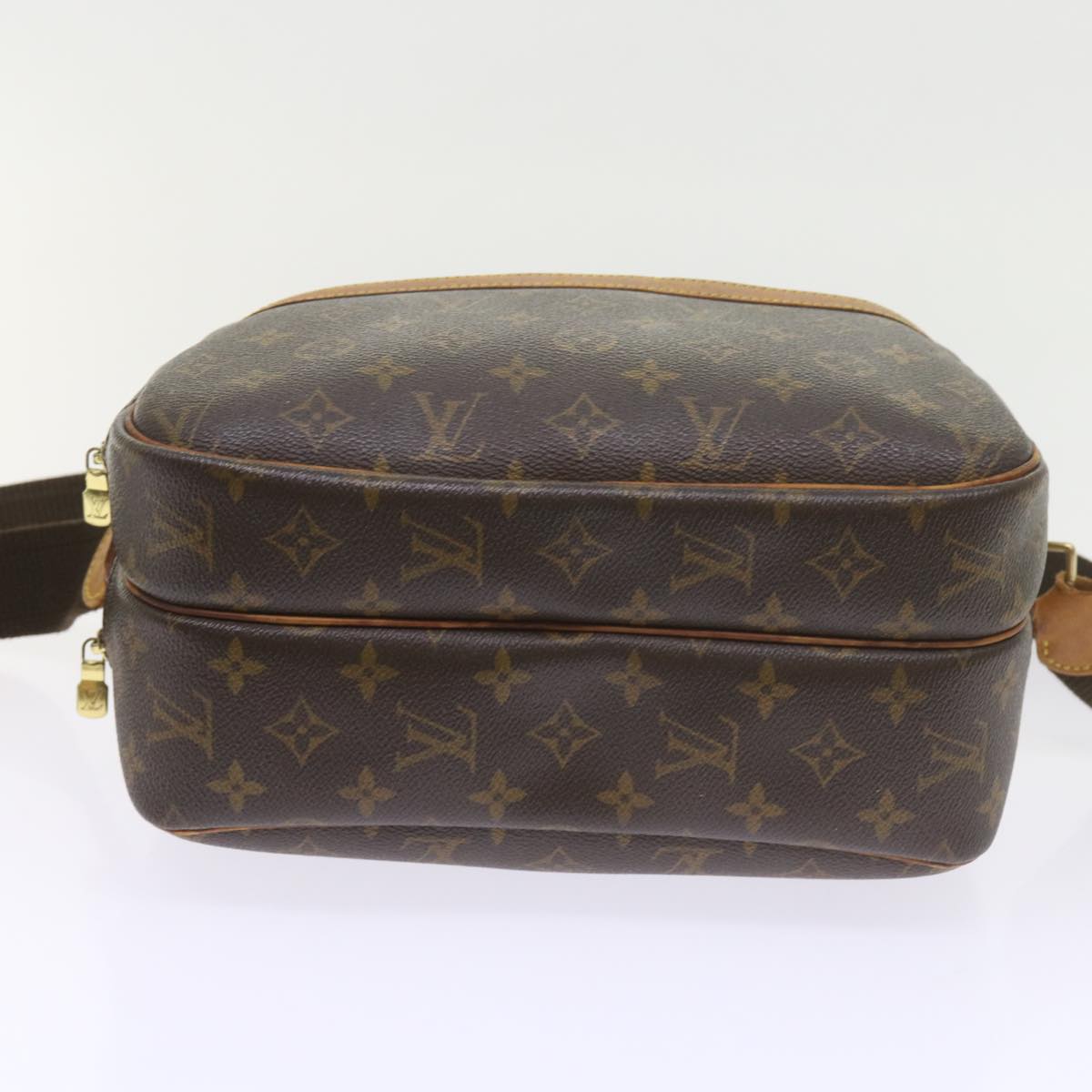 LOUIS VUITTON Monogram Reporter PM Shoulder Bag M45254 LV Auth 57853