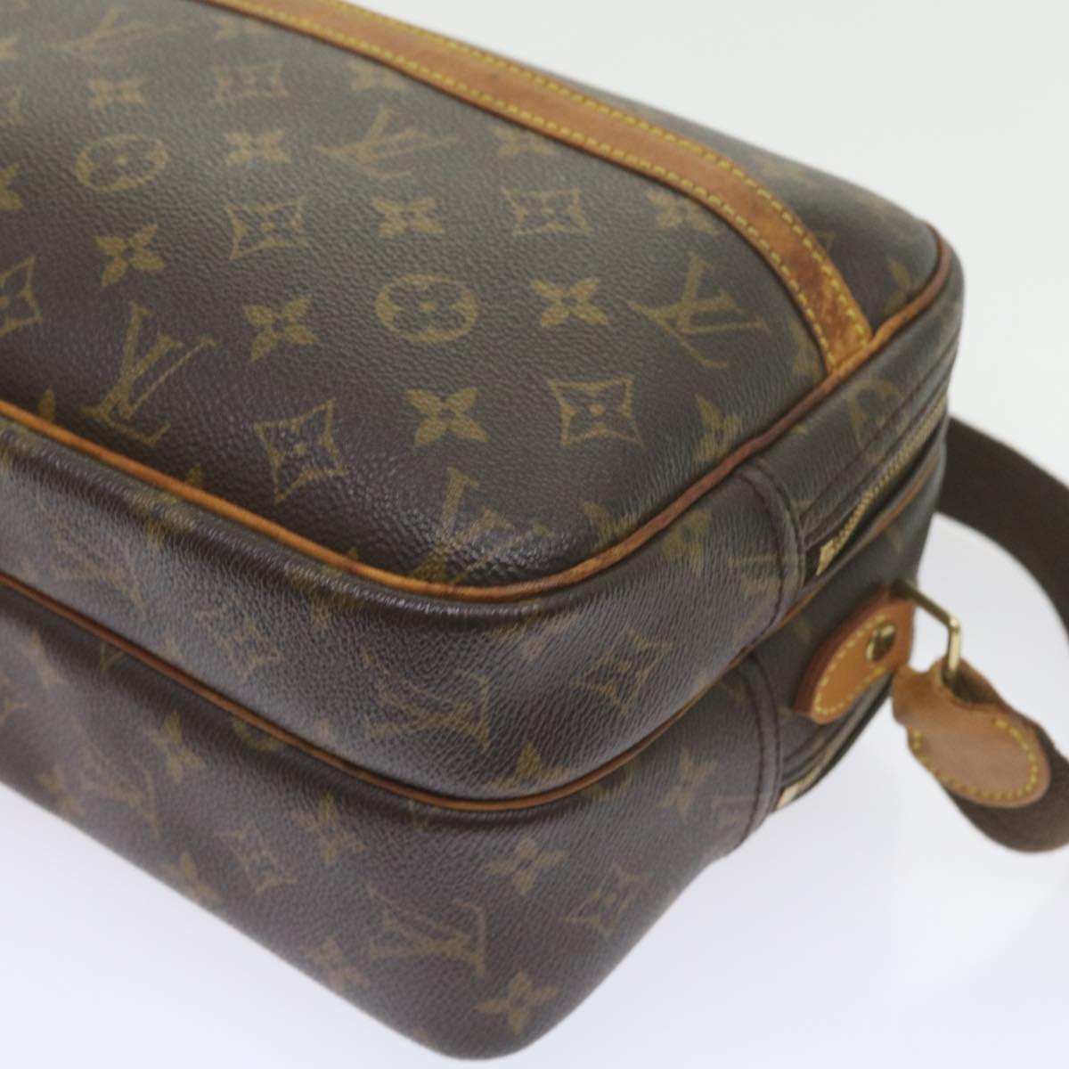 LOUIS VUITTON Monogram Reporter PM Shoulder Bag M45254 LV Auth 57853