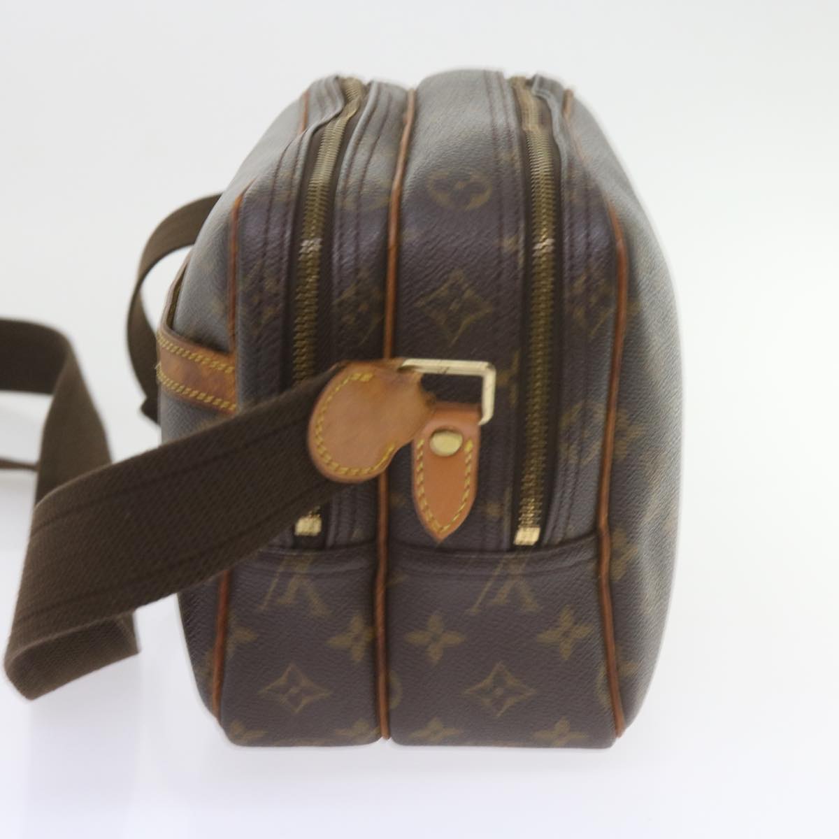 LOUIS VUITTON Monogram Reporter PM Shoulder Bag M45254 LV Auth 57853