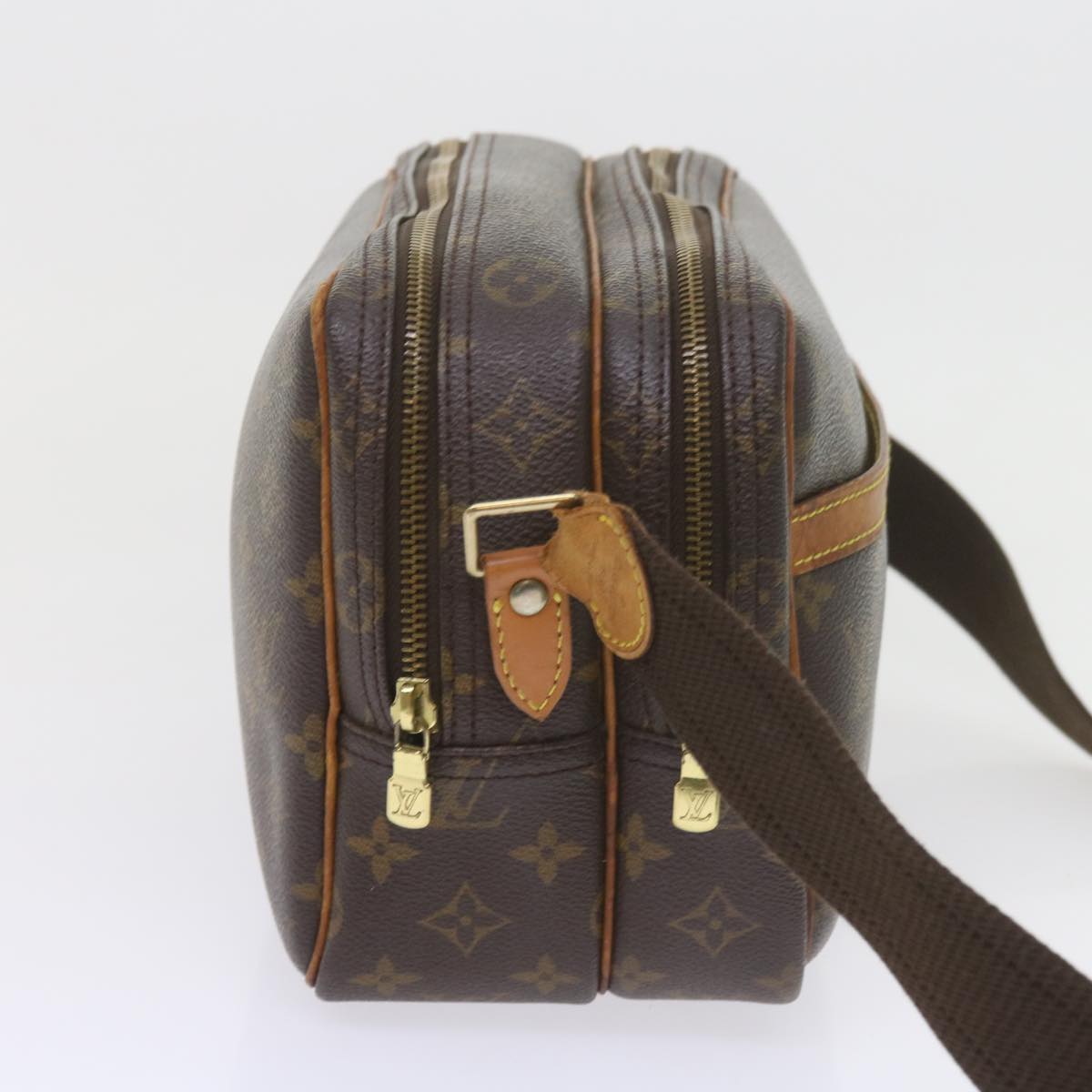 LOUIS VUITTON Monogram Reporter PM Shoulder Bag M45254 LV Auth 57853