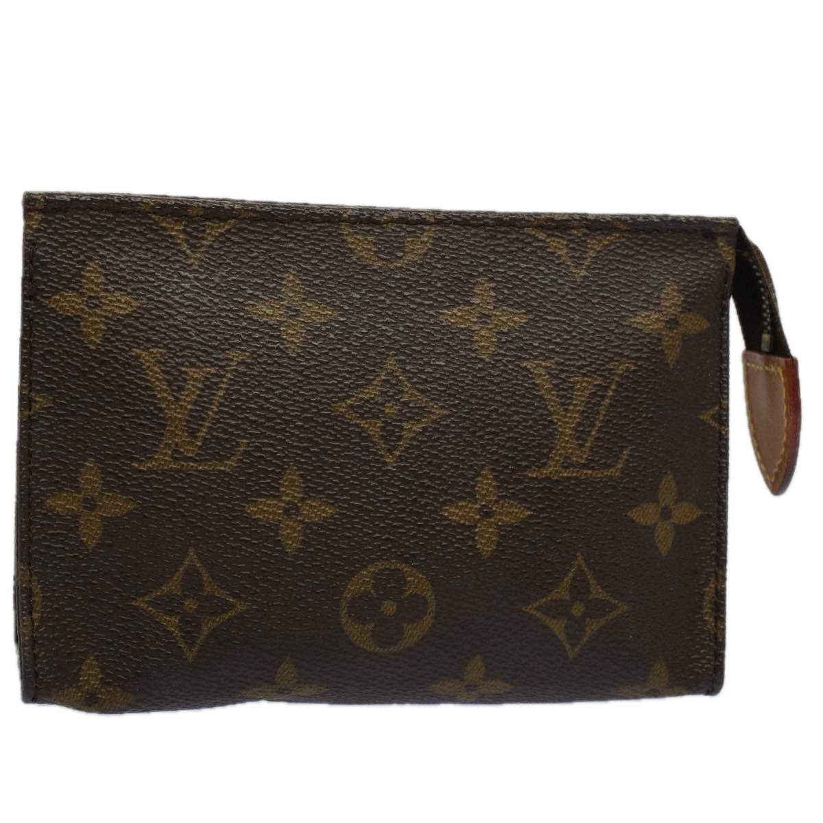 LOUIS VUITTON Monogram Poche Toilette 15 Pouch M47546 LV Auth 57877