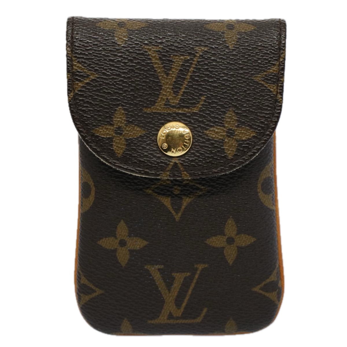 LOUIS VUITTON Monogram Etui Telephonne MM Cell Phone Case M66546 LV Auth 57878