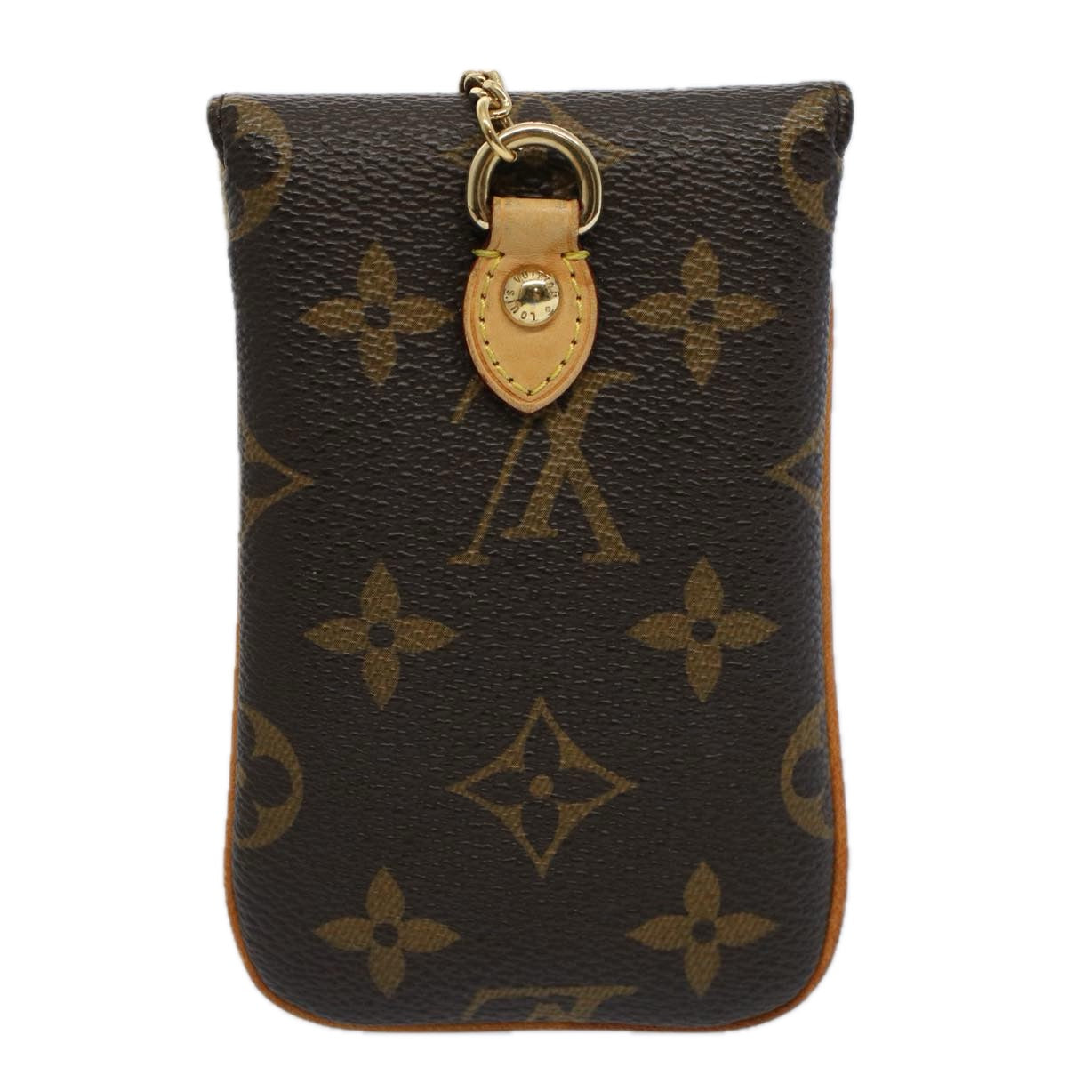 LOUIS VUITTON Monogram Etui Telephonne MM Cell Phone Case M66546 LV Auth 57878 - 0