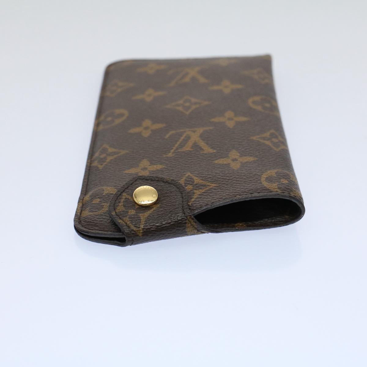 LOUIS VUITTON Monogram Etui Lunette MM Glasses Case M66544 LV Auth 57883