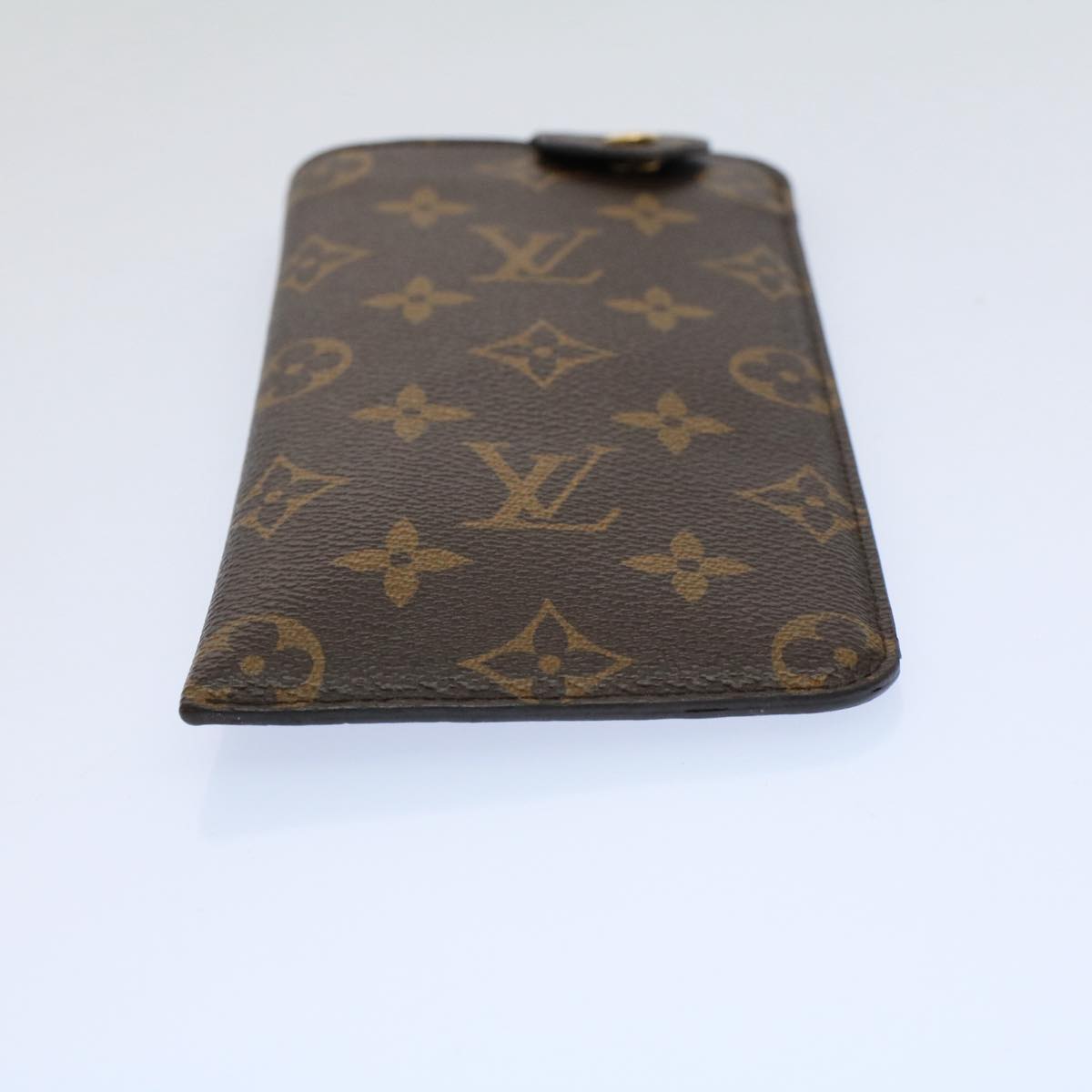 LOUIS VUITTON Monogram Etui Lunette MM Glasses Case M66544 LV Auth 57883