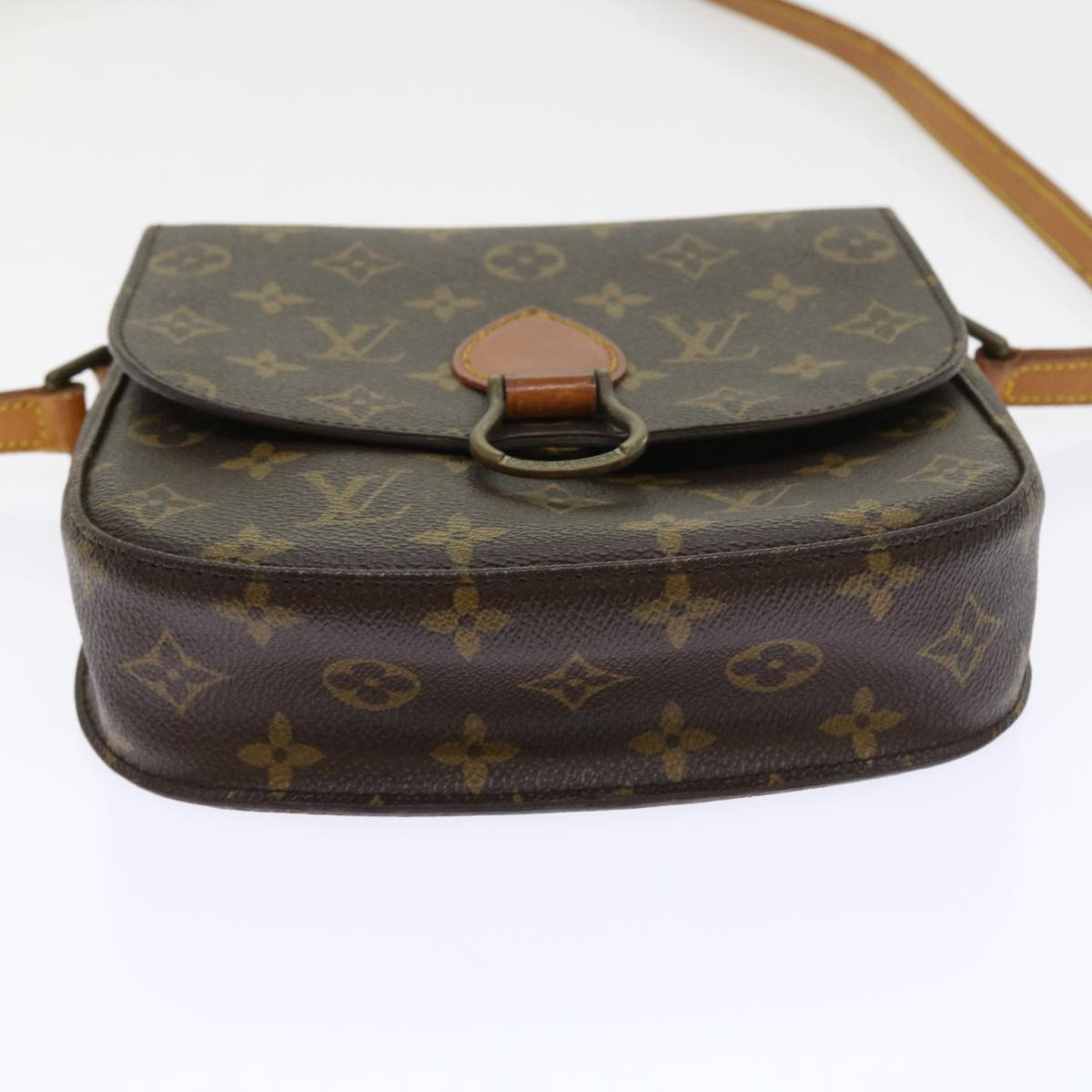 LOUIS VUITTON Monogram Saint Cloud MM Shoulder Bag M51243 LV Auth 57900