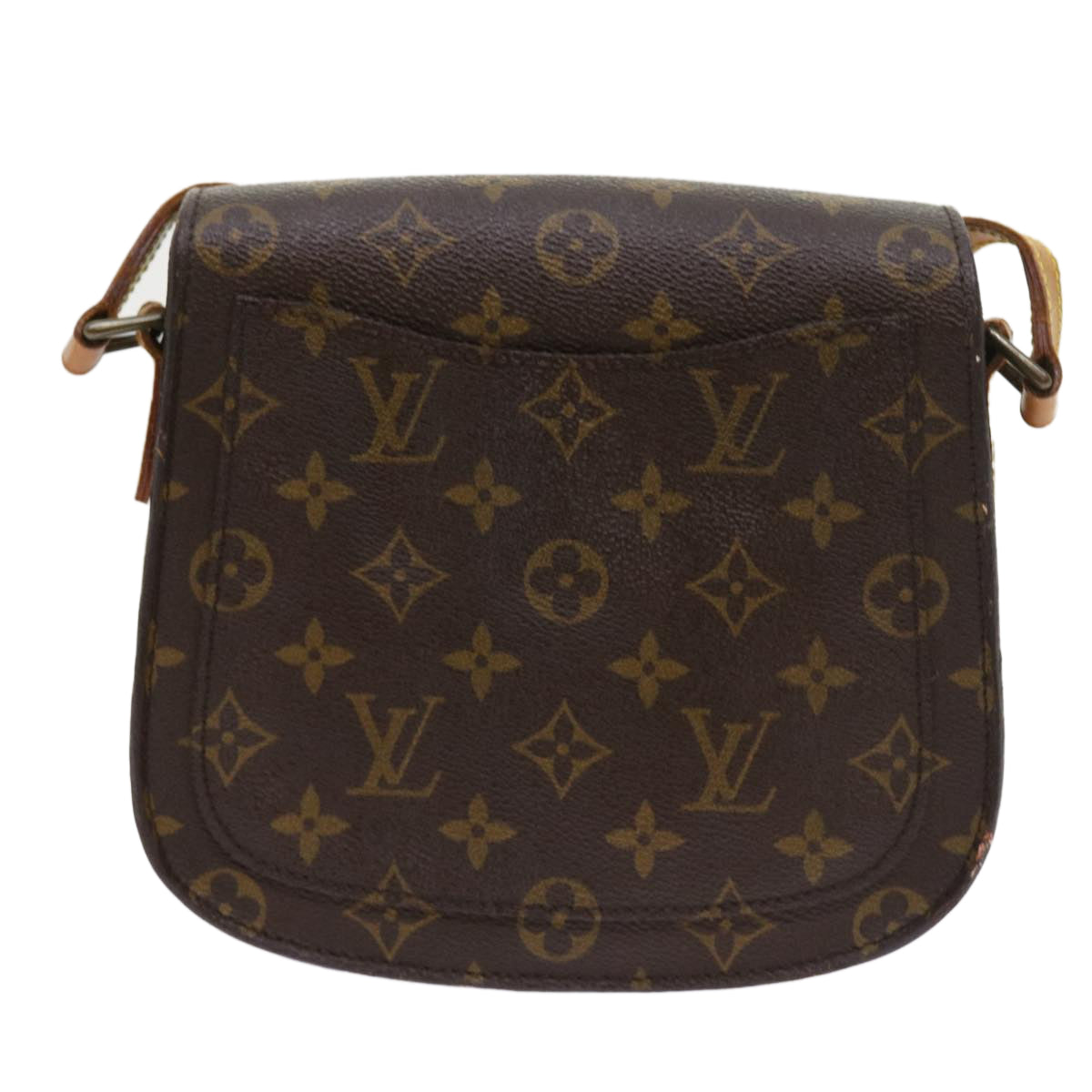 LOUIS VUITTON Monogram Saint Cloud MM Shoulder Bag M51243 LV Auth 57900