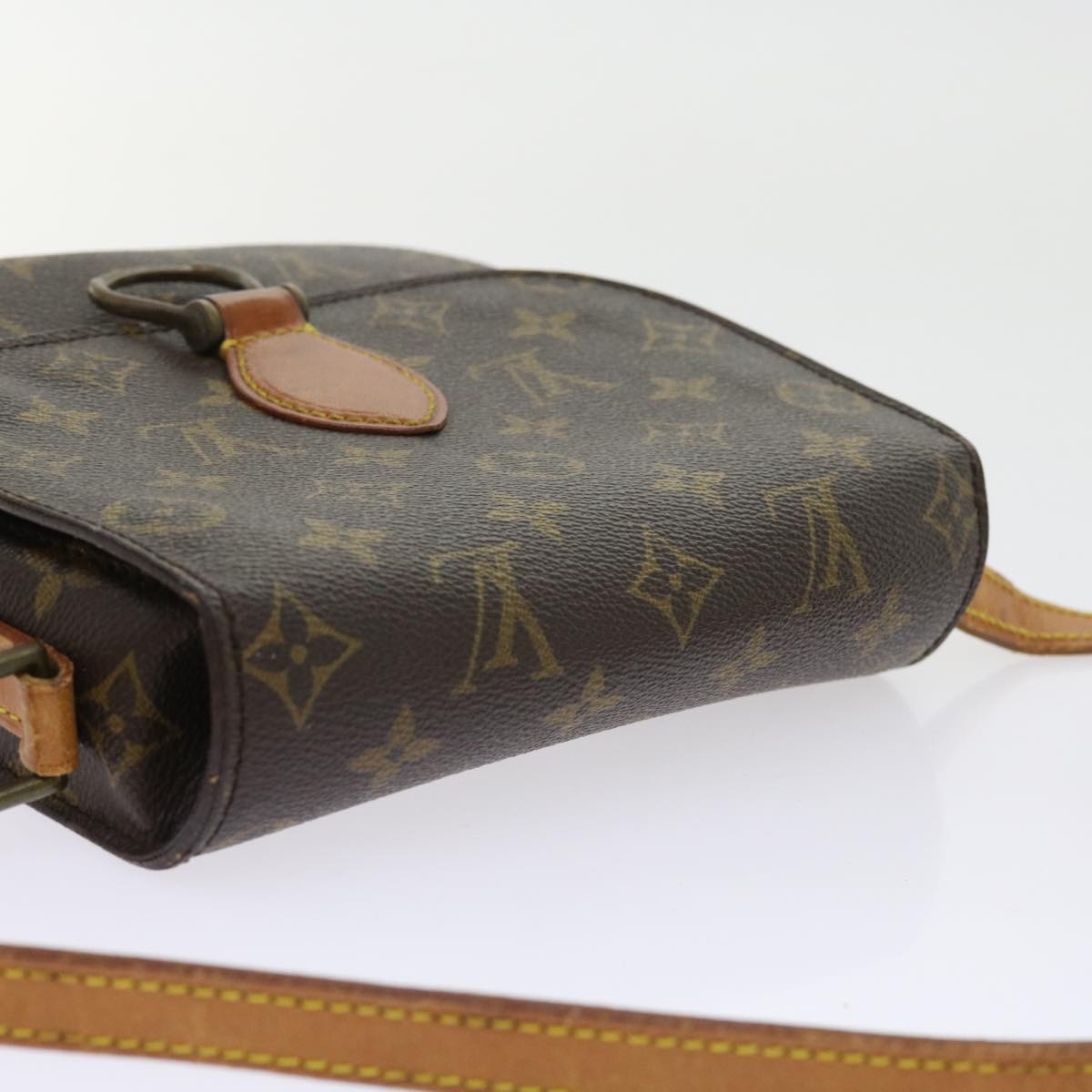 LOUIS VUITTON Monogram Saint Cloud MM Shoulder Bag M51243 LV Auth 57900