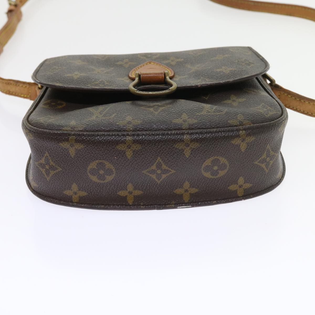 LOUIS VUITTON Monogram Saint Cloud MM Shoulder Bag M51243 LV Auth 57908