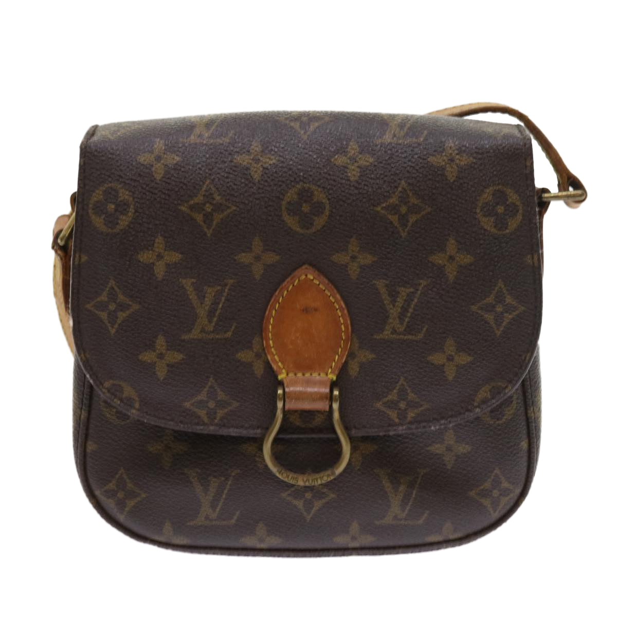 LOUIS VUITTON Monogram Saint Cloud MM Shoulder Bag M51243 LV Auth 57908 - 0