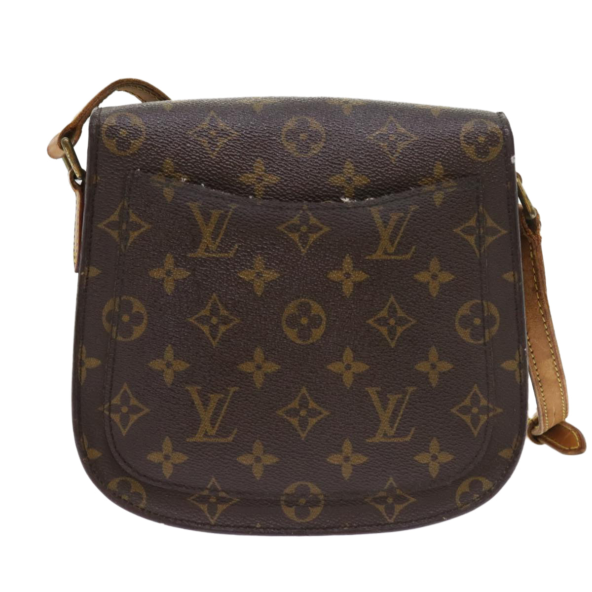 LOUIS VUITTON Monogram Saint Cloud MM Shoulder Bag M51243 LV Auth 57908