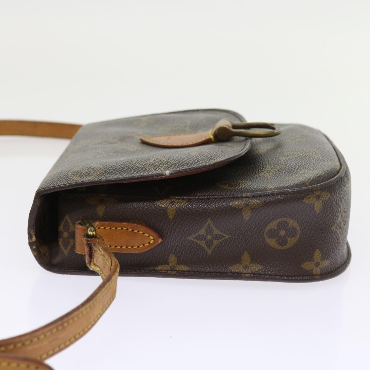 LOUIS VUITTON Monogram Saint Cloud MM Shoulder Bag M51243 LV Auth 57908