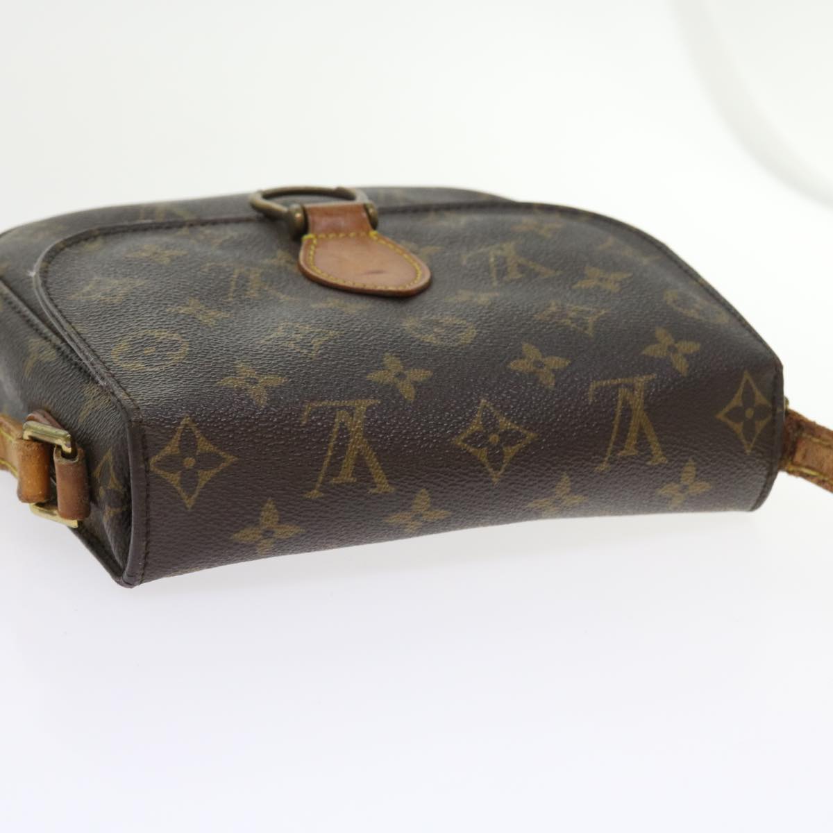 LOUIS VUITTON Monogram Saint Cloud MM Shoulder Bag M51243 LV Auth 57908