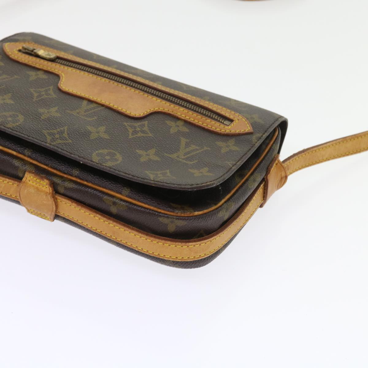 LOUIS VUITTON Monogram Saint Germain Shoulder Bag M51210 LV Auth 57909