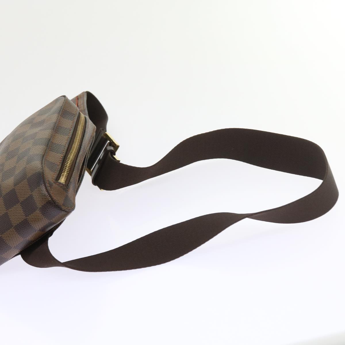 LOUIS VUITTON Damier Ebene Geronimos Shoulder Bag N51994 LV Auth 57911