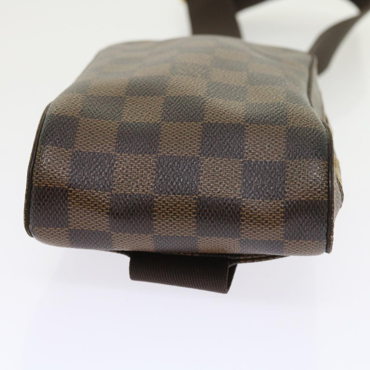 LOUIS VUITTON Damier Ebene Geronimos Shoulder Bag N51994 LV Auth 57911