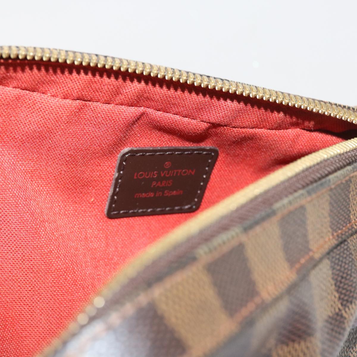 LOUIS VUITTON Damier Ebene Geronimos Shoulder Bag N51994 LV Auth 57911