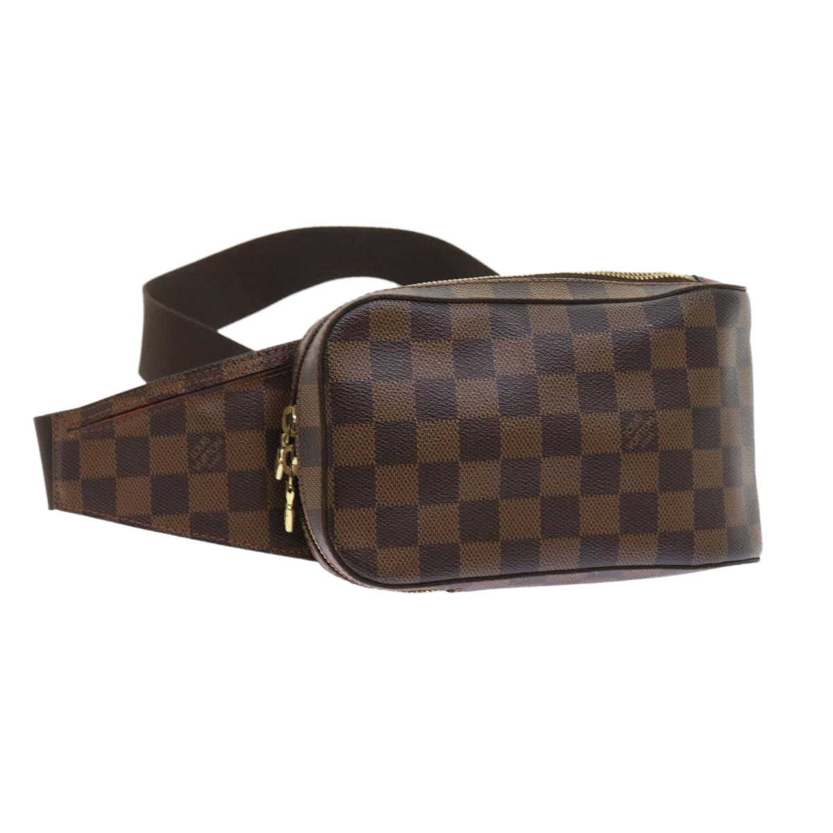 LOUIS VUITTON Damier Ebene Geronimos Shoulder Bag N51994 LV Auth 57911